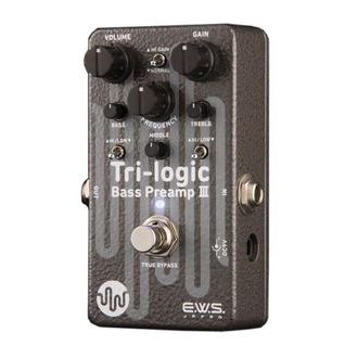 EWS Japan - Tri-logic Bass Preamp 3 - baskytarový efekt - 1ks