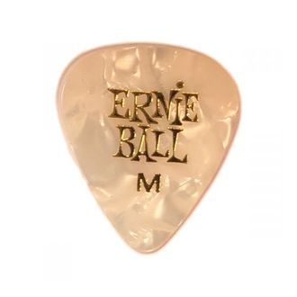 9166 Ernie Ball série SIDEMAN Medium 0.72mm Pearloid Pick - různé barvy, medium, perleťové trsátko - 1ks