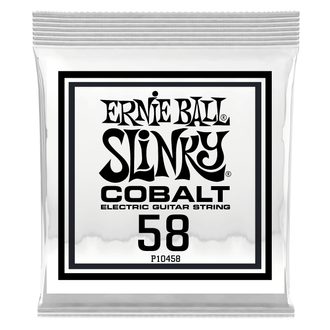 10458 Ernie Ball .058 Cobalt Wound Electric Guitar Strings Single - jednotlivá struna na elektrickou kytaru - 1ks