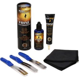 MusicNomad MN144 Total Fretboard Care Kit - FRINE Kit (MN124) + F-ONE (MN105) - profesionální set na údržbu hmatníku