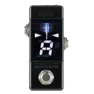 Korg Pitchblack X Mini - Black - pedálová chromatická ladička - 1ks