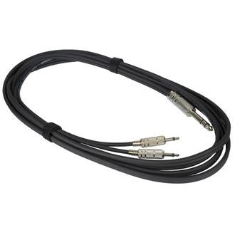 BESPECO BT1250BIS Jack 6.3 Stereo - 2x Jack 3.5 Mono - 3m