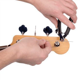 D'Addario Bass Pro-Winder Black - navíječ strun s kleštěmi na basovou kytaru - 1ks