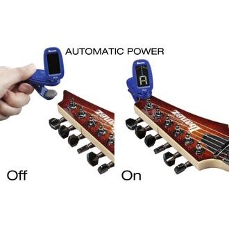 Ibanez PU3-BL - Chromatic / Automatic Clip Tuner - Blue - klipová chromatická ladička - 1ks
