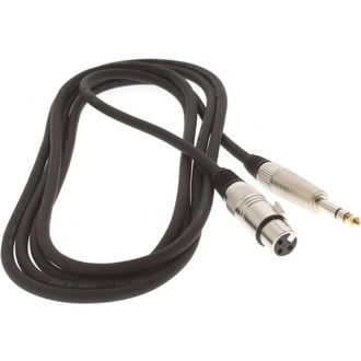 Bespeco XCMC900 - Symetrický mikrofonní kabel XLR / female / + Jack 9m