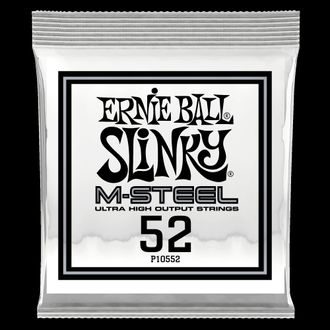 10552 Ernie Ball - M-Steel Wound Electric Guitar Strings Single - .052 - jednotlivá struna - 6ks