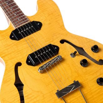 Heritage USA Standard H-530 Hollow - Antique Natural - pololubová elektrická kytara - 1ks
