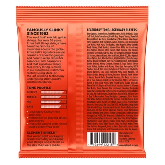 2215 Ernie Ball Skinny Top Heavy Bottom Slinky Nickel Wound Electric Guitar Strings .010 - .052 - struny na elektrickou kytaru - 1ks