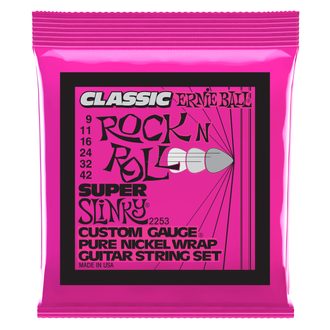 2253 Ernie Ball Classic Pure Nickel Super Slinky .009 - .042