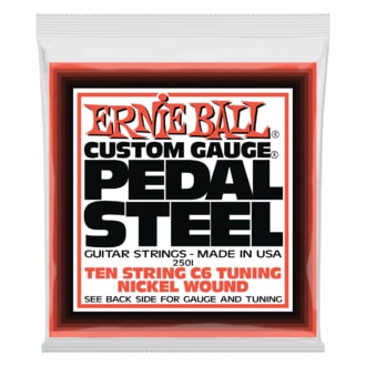 2501 Ernie Ball Pedal Steel Nickel Wound 10-string C6 Tunning