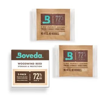 Boveda zvlhčovač MBVMRK72-08-2P - dvoucestná sada Humidity Control na plátky - balení 2ks po 8g pro udržení 72% vlhkosti