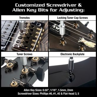 MN252 MusicNomad Premium PRS Guitar Tool Kit nářadí na opravu PRS kytar - 18ks