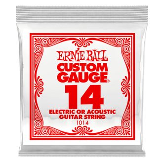 1014 Ernie Ball .014 Electric Plain Single String - jednotlivá struna - 1ks