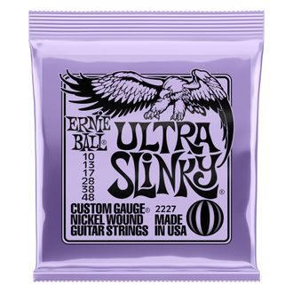 2227 Ernie Ball Ultra Slinky Nickelwound 10 / 48 - struny na elektrickou kytaru - 1ks