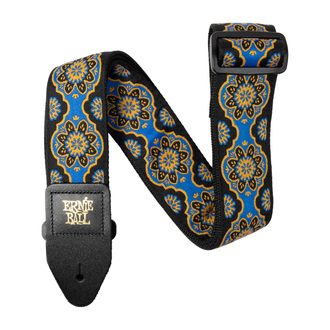 5635 Ernie Ball Classic Jacquard Guitar Strap/Bass Strap - Flower Crown