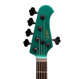 Xotic XJ-1T 5st - Sherwood Green LA/Alder/R/MH/Black #3499 - elektrická baskytara - 1ks