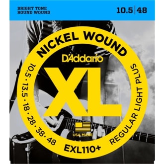 D´Addario EXL110+ Nickel Wound Electric Regular Light .010.5-.048 - struny na elektrickou kytaru - 1ks