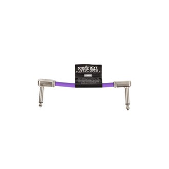 6446 Ernie Ball Flex Patch Cable 3" Purple Single - propojovací kabel - 7.62cm - 1ks