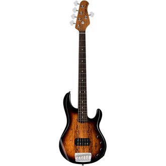 Sterling by MusicMan StingRay 5 - RAY35 - Spalted Maple - 3-Tone Sunburst - basová kytara - 1ks