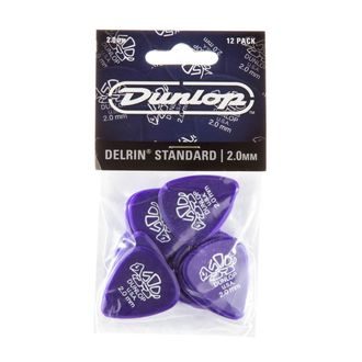 Dunlop Delrin 500 Standard 1.5mm - levandulová - trsátka -12ks