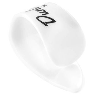 DUNLOP Thumbpicks White M - palcový prstýnek - 1ks