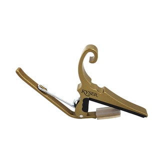 Kyser KGCG Capo Quick-change Gold Classical - kapodastr na klasickou kytaru