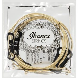 IBANEZ - IACS61C - 80/20 Bronze Coated - .010" - .047 - Light - " potažené " struny na akustickou kytaru - 1ks