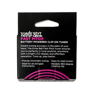 9644 Ernie Ball Fast Pitch Clip-on Tuner - klipová ladička - 1ks