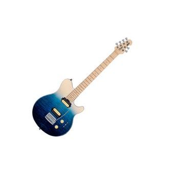 Sterling by MusicMan AX3QM-SPB Spectrum Blue - elektrická kytara - 1ks