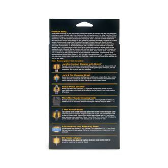 MusicNomad MN286 Pedal Care Kit - sada na údržbu kytarových efektů a pedálů - 12ks