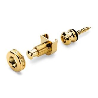 Schaller S-Locks Gold - zámky na popruh 2ks