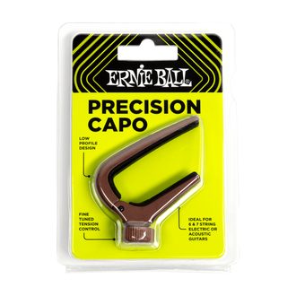9632 Ernie Ball Precision Capo - bronzový - kapodastr na akustické a elektrické kytary - 1ks
