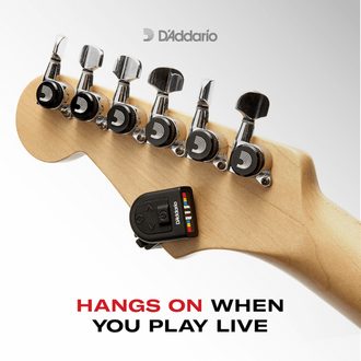 D'Addario Micro Headstock Tuner - PW-CT-12 - klipová mikro ladička - 1ks