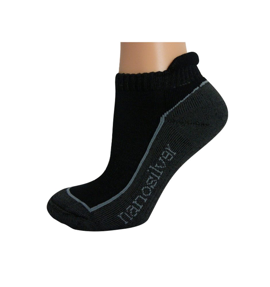 Levně Kotníkové ponožky - XL 47/49 - černé