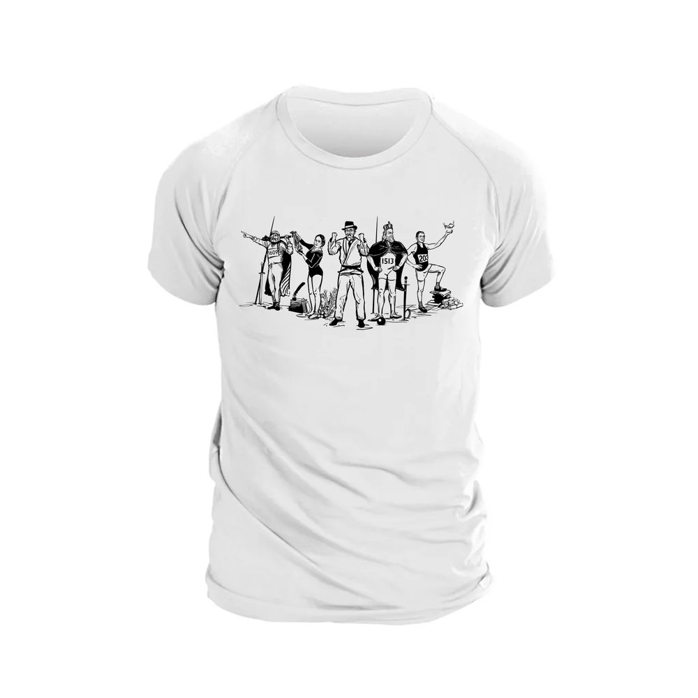 Pánské triko OLYMP letní, krátký rukáv - XXL - bílá