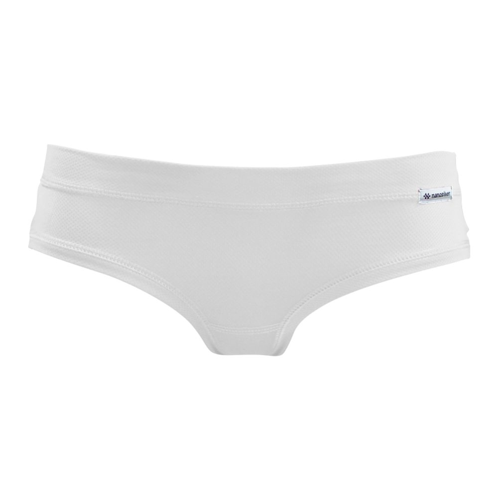 Levně Kalhotky + Coolmax - jednobarevné - 36 - bílá