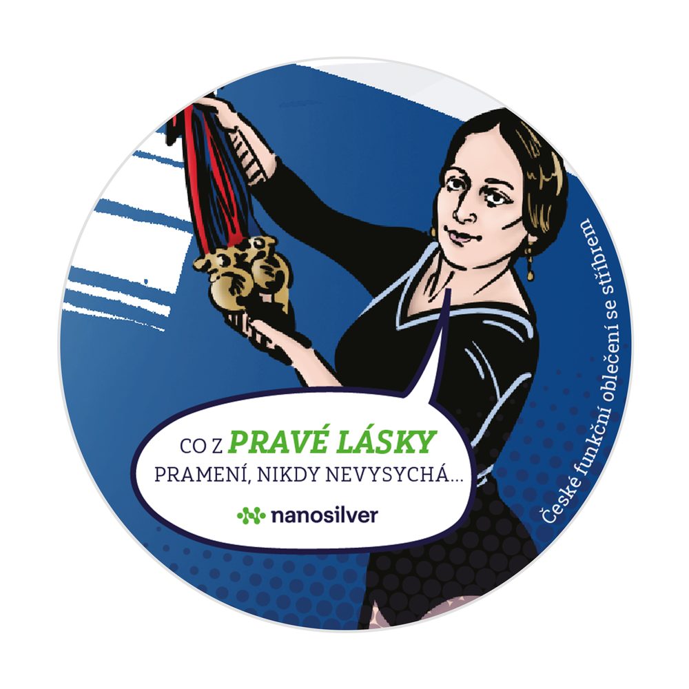 Vtipná nálepka - Gymnastika