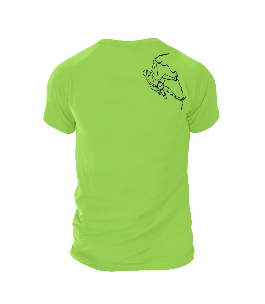 Levně Pánské triko CLIMBER - M - zelená
