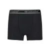 Boxerky nanosilver s gumou ultralight černá
