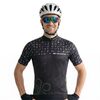 Pánský cyklodres s krátkým zipem Sports black