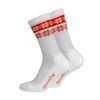 bílá/červená Termo ponožky SNOW