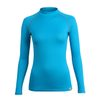 Dámské termo triko nanosilver s MERINO vlnou modrá