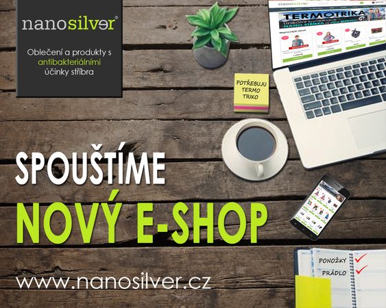 E-shop nanosilver.cz v novém kabátu