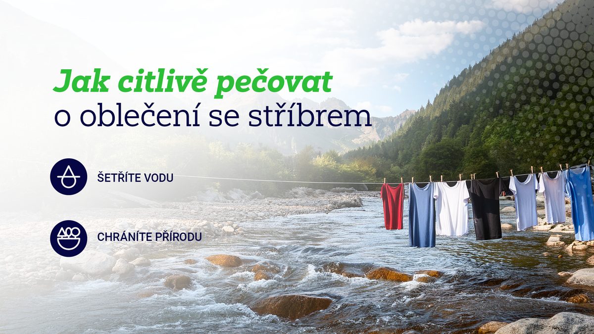 Jak prát a ošetřovat oblečení nanosilver?