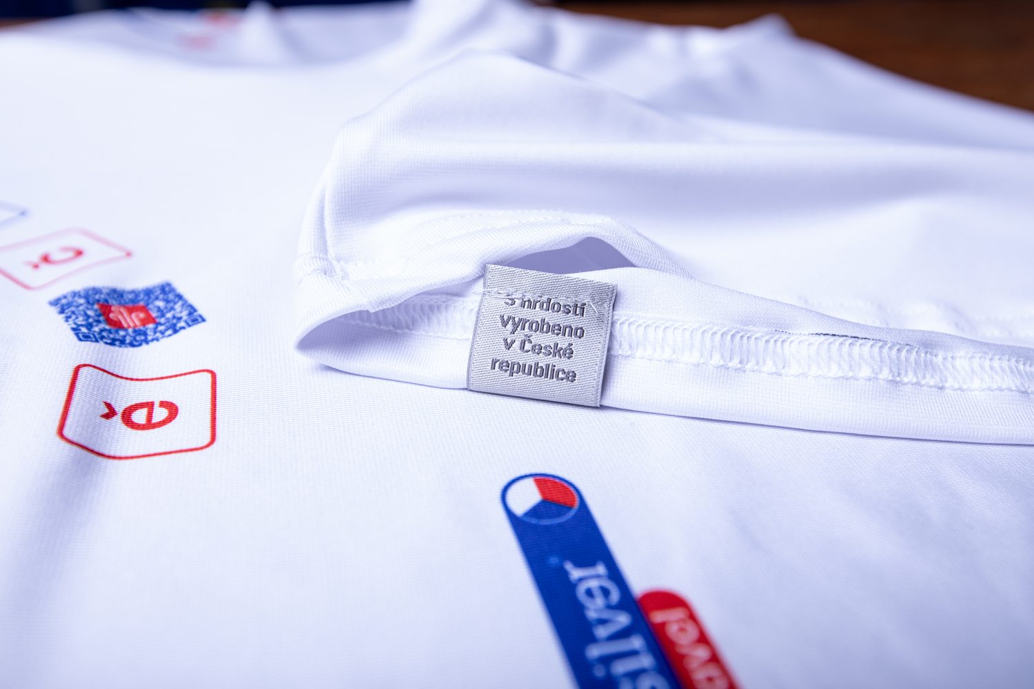 Detail štítku Vyrobeno v ČR