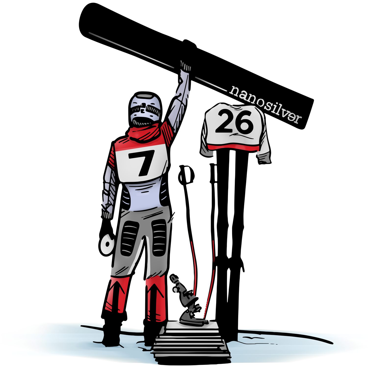 Detail: Šampionka & Génius v masce