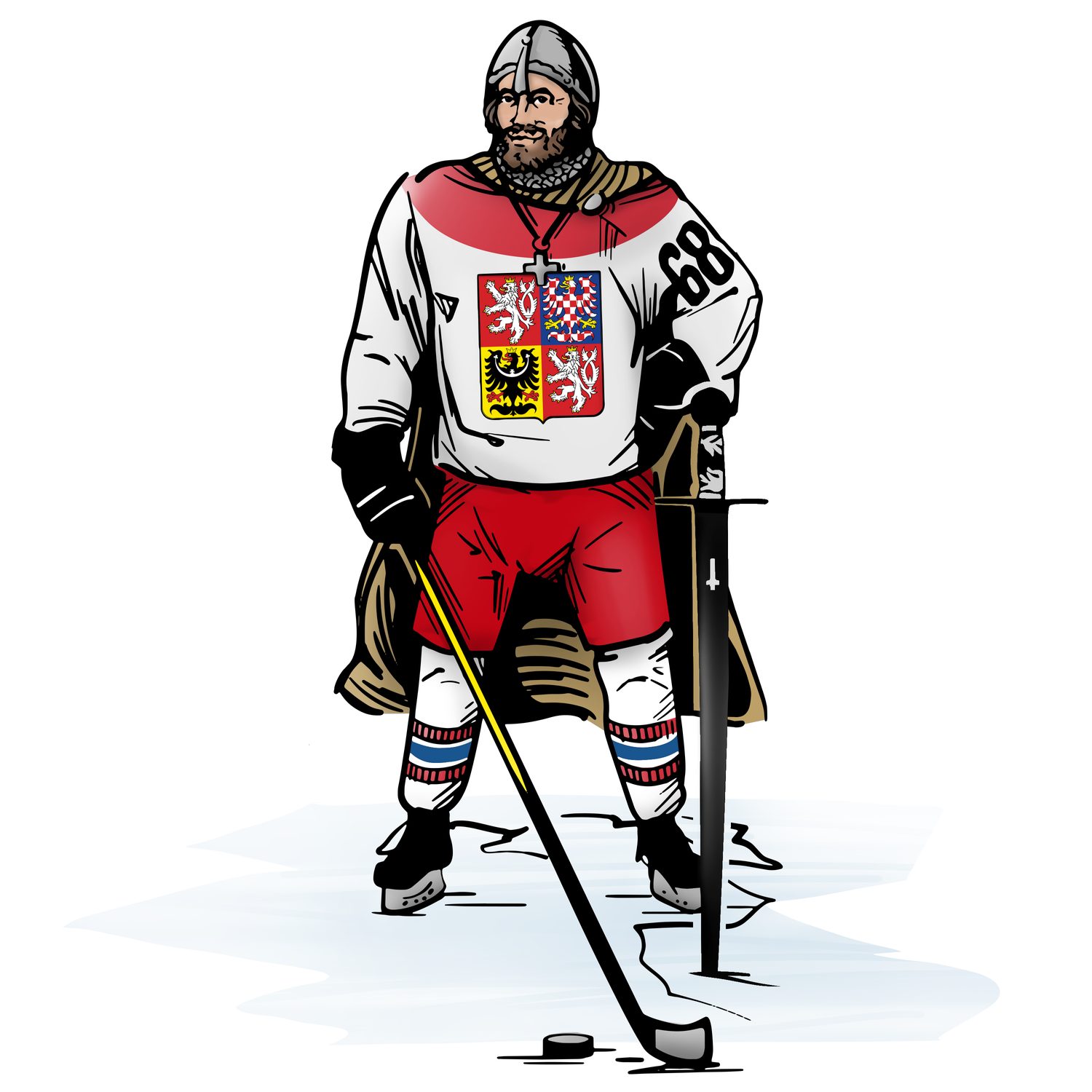 Detail: Rytíř z Nagana & Svatý ochránce