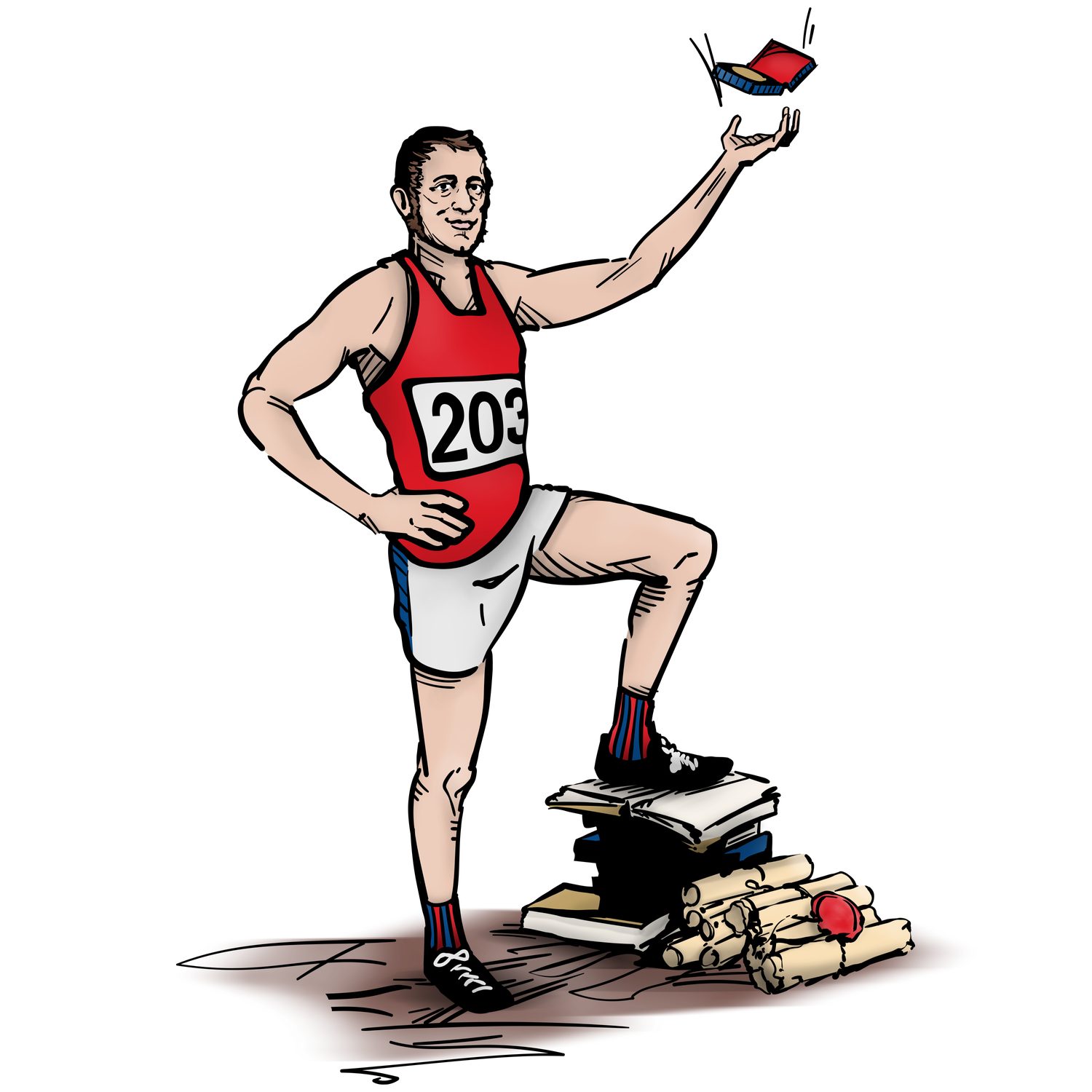 Detail: Nezlomný běžec & Otec národa