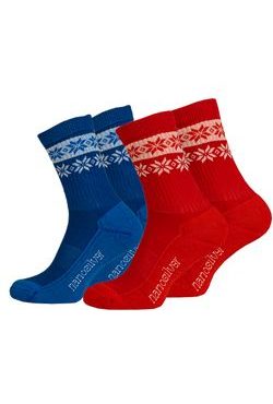 Termo ponožky SNOW barevné