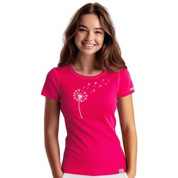 Dámské triko nanosilver FLUFF jasně růžové